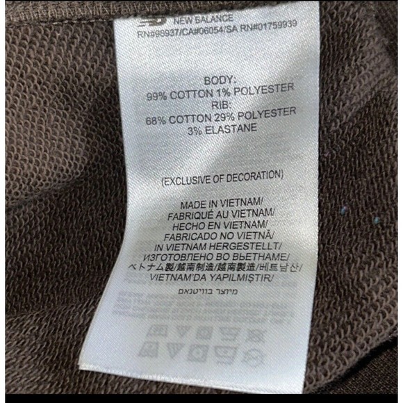 New Balance x Bodega Anniversary Here To Stay Duo Hoodie Brown RARE (M) MT33571 - Picture 7 of 7